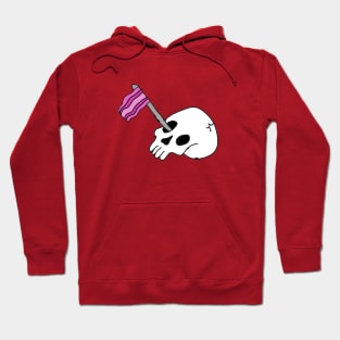 Trans fem skelly Hoodie